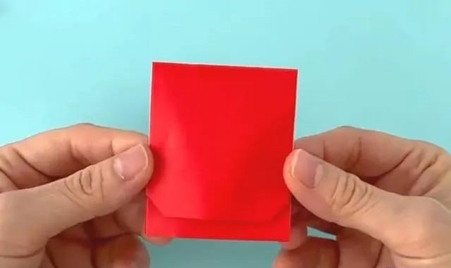 Origami Schoolbag-No:8-Origami Container