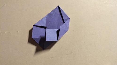 Origami Five - petal Flower-No:13-Origami Plant