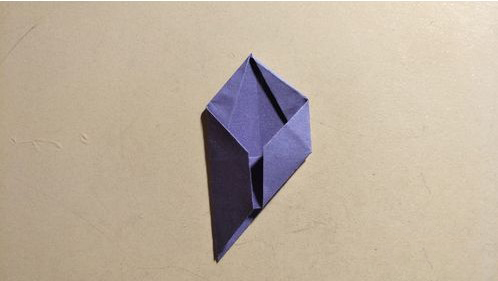 Origami Five - petal Flower-No:14-Origami Plant