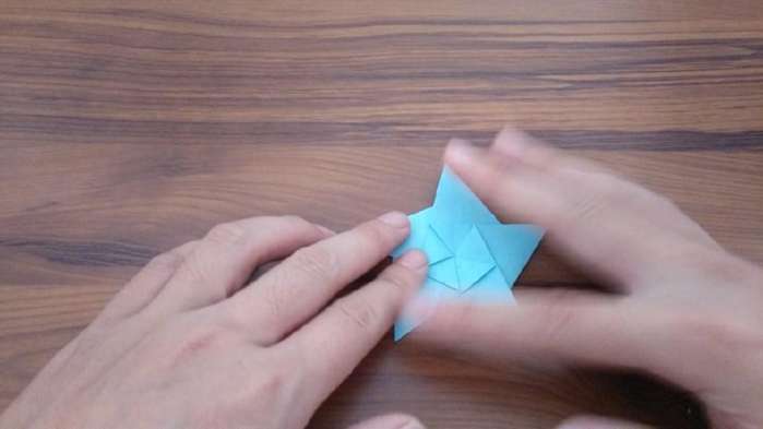 Origami Five - pointed Star-No:10-Origami other
