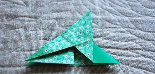 Origami Four - leaf Clover-No:6-Origami Plant