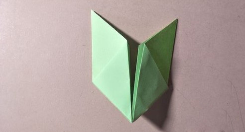 Origami Green Sprout-No:10-Origami Plant