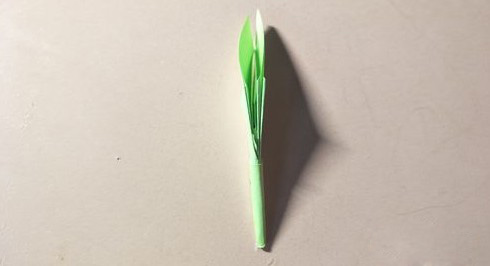 Origami Green Sprout-No:12-Origami Plant