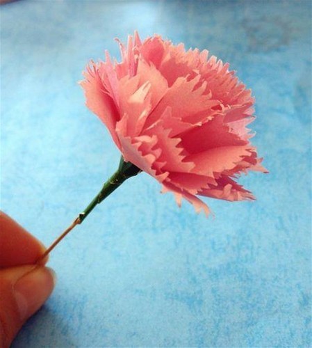 Origami Carnation-No:9-Origami Plant