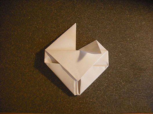 Origami Three - Dimensional Heart-No:7-Origami Toy