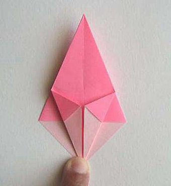 Origami Lily-No:7-Origami Plant