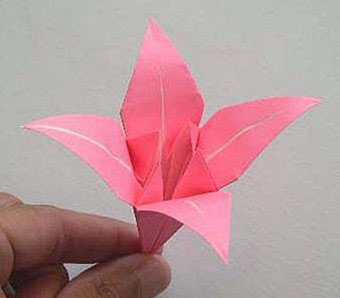 Origami Lily-No:21-Origami Plant