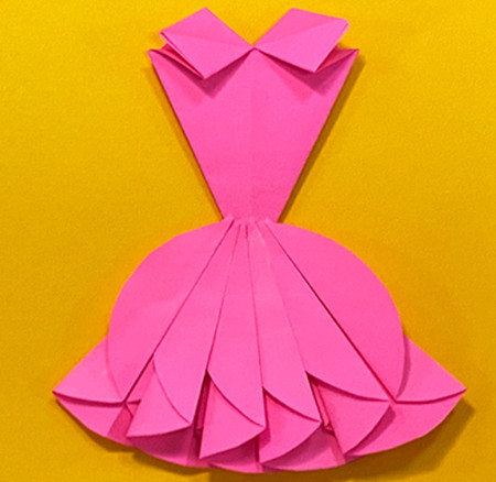 Origami Princess Dress-No:17-Origami Clothing