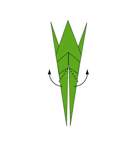 How to Fold an Origami Frog-No:20-Origami Aquatic