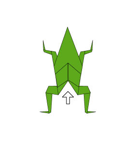 How to Fold an Origami Frog-No:23-Origami Aquatic