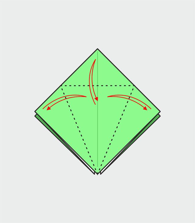 Origami Dinosaur step by step-No:7-Origami Animals