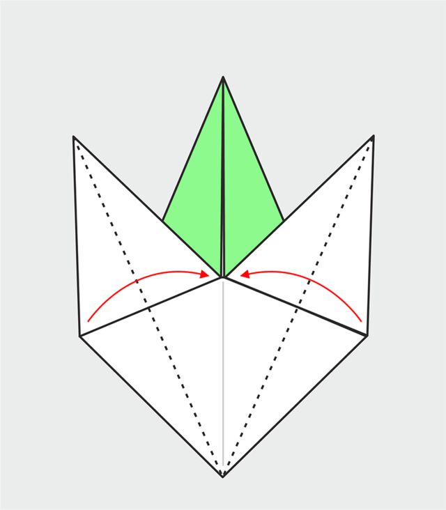 Origami Dinosaur step by step-No:10-Origami Animals