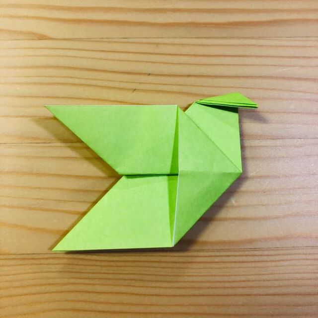 Origami Pigeon Instructions-No:21-Origami Bird